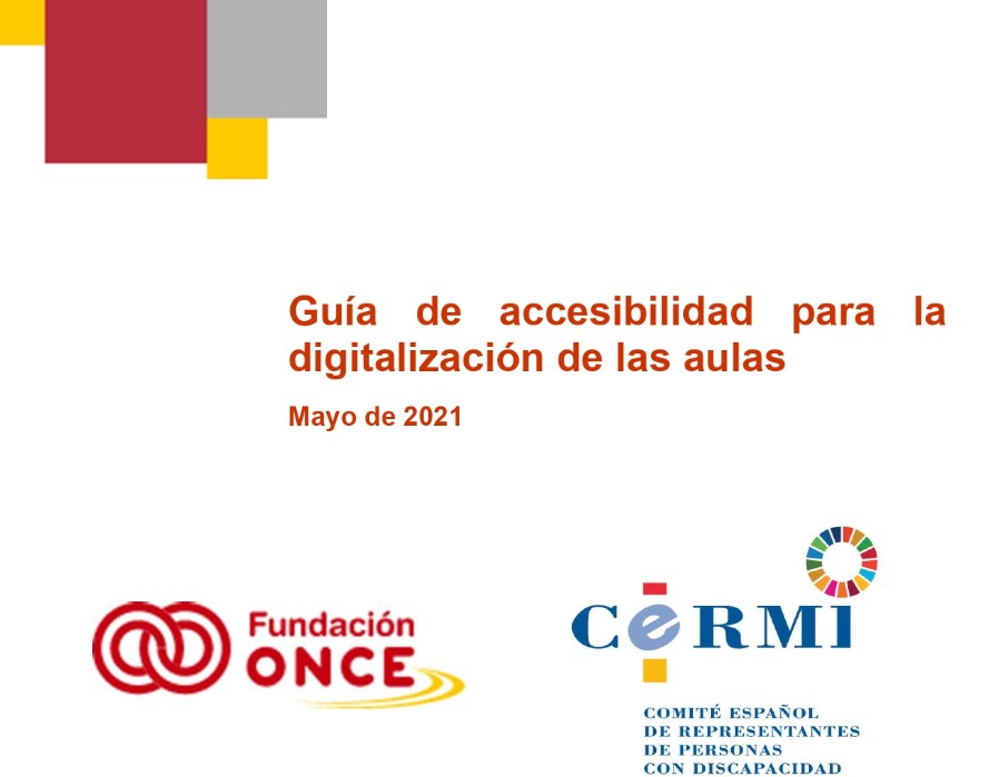 Guía accesibilidad para la digitalización de las aulas