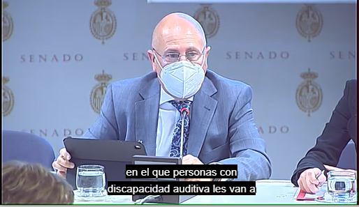 FIAPAS PIDE AL SENADO APOYO Y RECONOCIMIENTO PARA GARANTIZAR  LOS DERECHOS DE LAS PERSONAS SORDAS