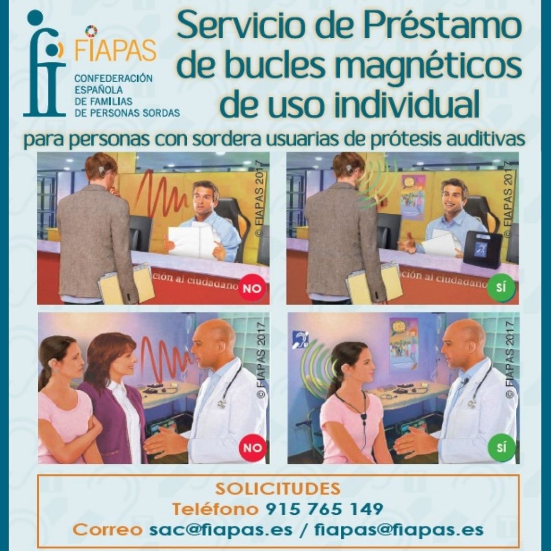 Servicio de préstamo de bucle magnético individual