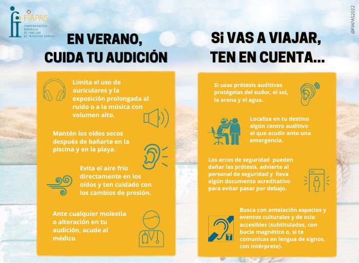 Consejos para verano sobre tu audición