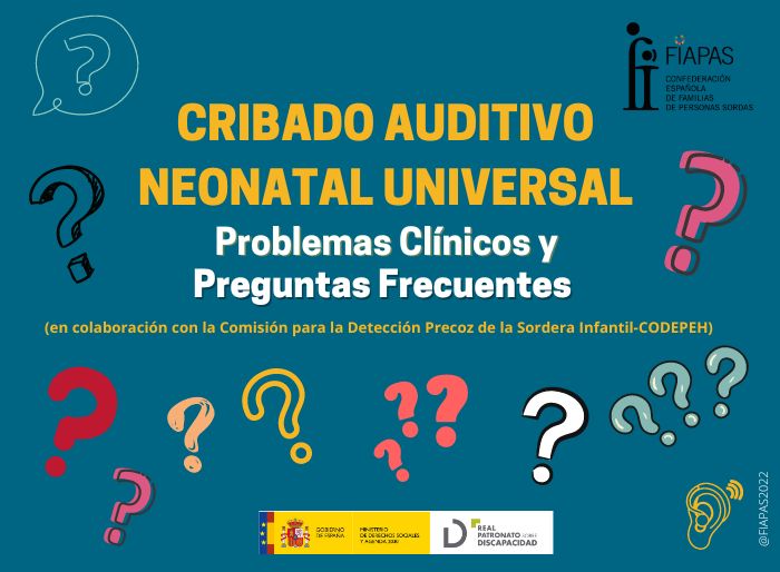 Un nuevo trabajo de revisión científica aportará respuestas para la resolución de problemas clínicos en el cribado auditivo neonatal