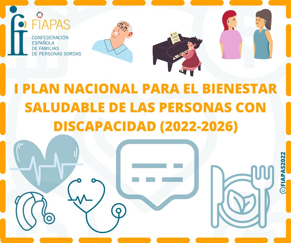 APROBADO EL PRIMER PLAN NACIONAL PARA EL BIENESTAR SALUDABLE    DE LAS PERSONAS CON DISCAPACIDAD