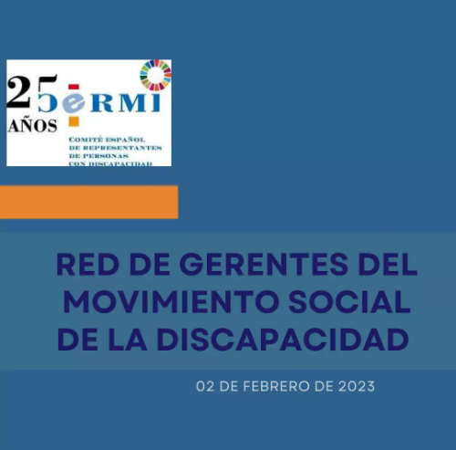 CERMI Red de gerentes del movimiento social de la discapacidad