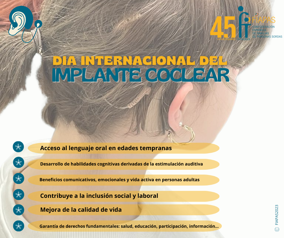 Imagen niña implante coclear