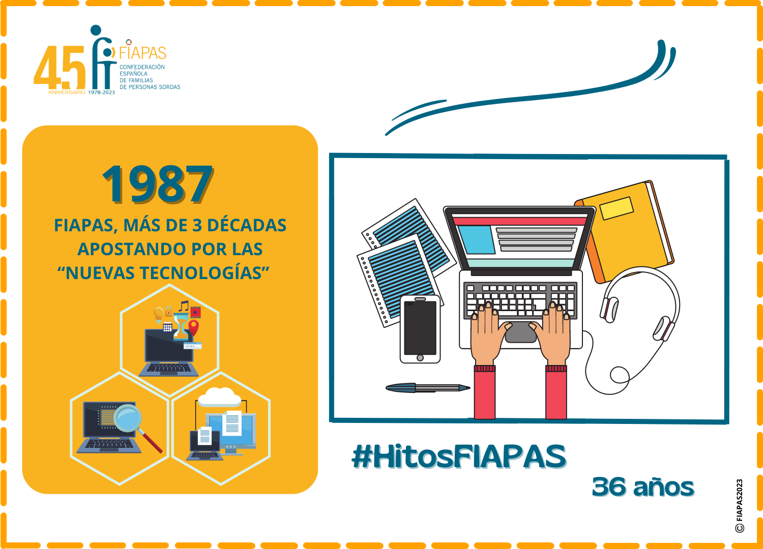 Julio 1987. FIAPAS, MÁS DE 3 DÉCADAS APOSTANDO POR LAS “NUEVAS TECNOLOGÍAS”