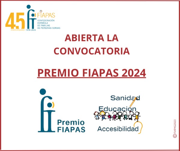 FIAPAS HACE PÚBLICA UNA NUEVA CONVOCATORIA DE SU PREMIO DE INVESTIGACIÓN EN DEFICIENCIAS AUDITIVAS