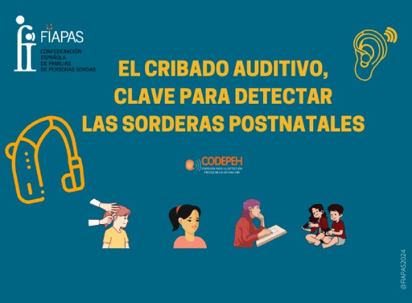 EL CRIBADO AUDITIVO, CLAVE PARA DETECTAR LAS SORDERAS POSTNATALES